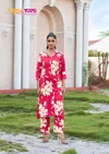 Trendy Touch Vol 2 By Tips And Tops Rayon Ladies Co Ord Set Wholesale Online